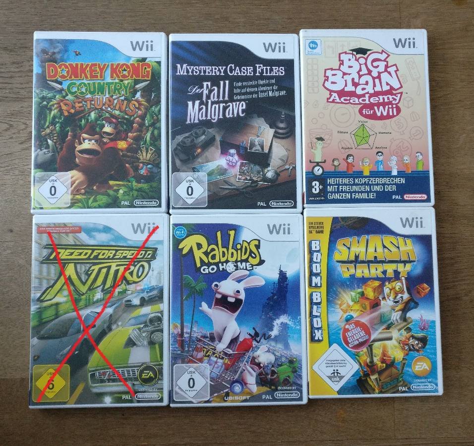 Wii Spiele Sterzing 280334 Spielekonsolen & Gesellschaftsspiele
