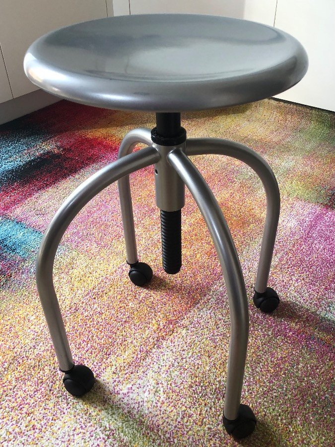 Metallhocker, höhenverstellbar Meran 310873 Sonstiges