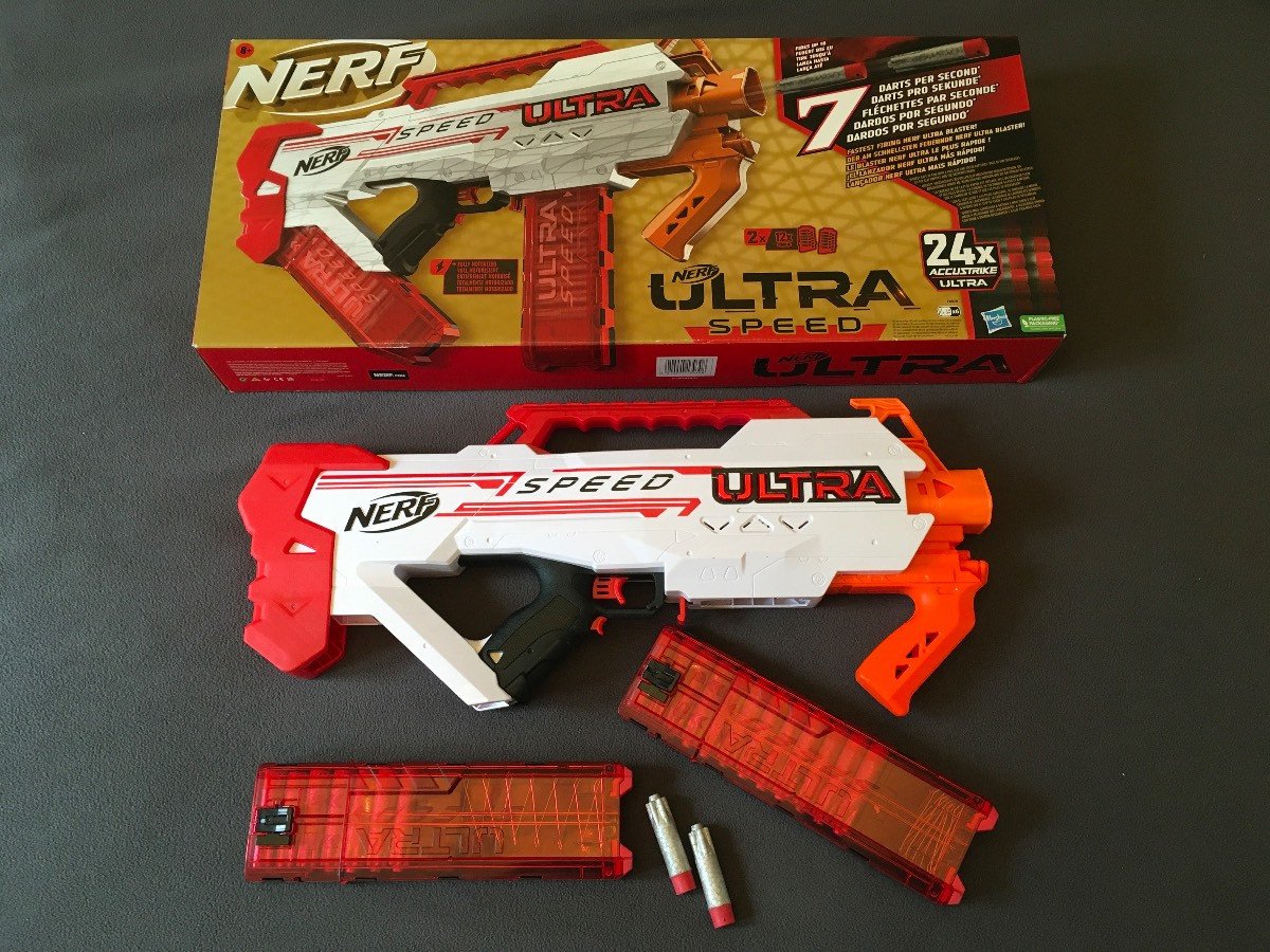 Schießspielzeug Nerf Ultra Speed, OVP. Steinmannwald