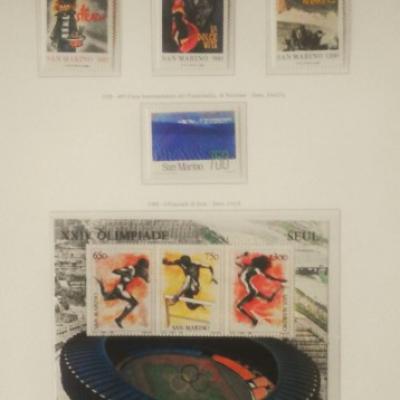 Verkaufe Briefmarkensammlung von San Marino - thumb