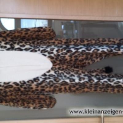 Leopardenkostüm für Mädchen und Jungen Gr. 128 - thumb