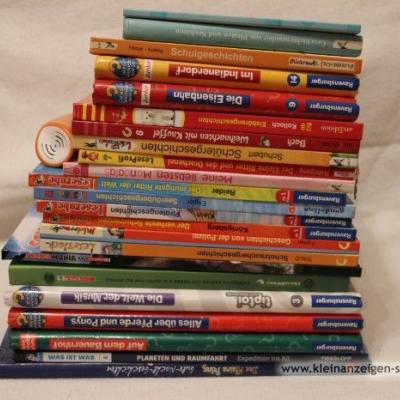 Verschiedene Kinderbücher und TIP TOY mit Stift - thumb