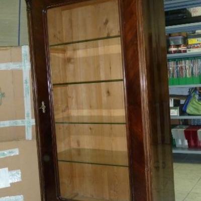 Antike Vitrine Vetrine Schellackschrank 1200€ - thumb