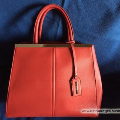 Sommertasche in Trendfarbe Rot- Preis 15€ - thumb