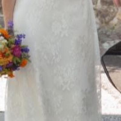 Still-Brautkleid, Schwangerschafts-Brautkleid - thumb