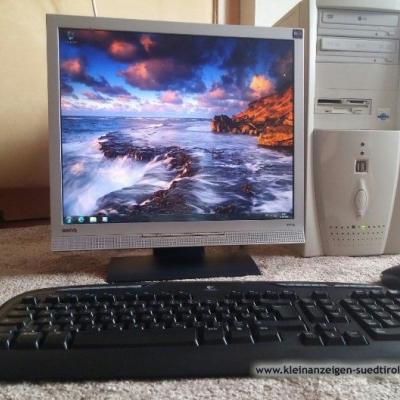 Pc mit mit Monitor, Tastatur und Maus 150€ - thumb