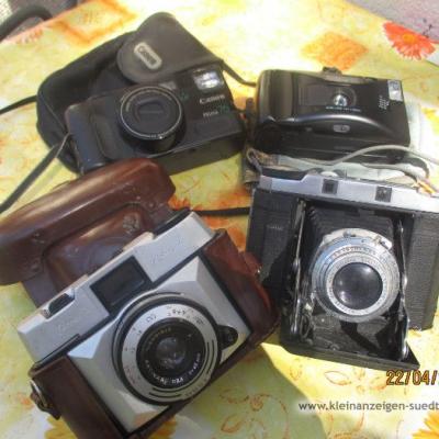 Alte Photoaparate der 50ziger Jahre - thumb