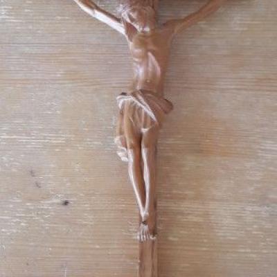 Holzschnitzerei Christus am Kreuz - thumb