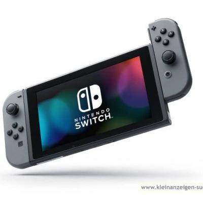 Verkaufe Nintendo Switch ink. 3 Spiele und Hülle - thumb