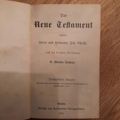 Das Neue Testament 1899 - thumb