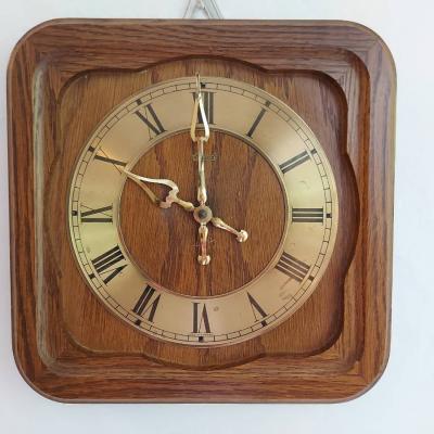 QUARZ-WANDUHR IN HOLZ - thumb
