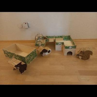 Hamster Einrichtung neu! Auch für Mittelhamster - thumb