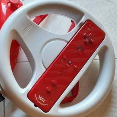 Auto Lenkrad für Nintendo WII-Spiel - thumb