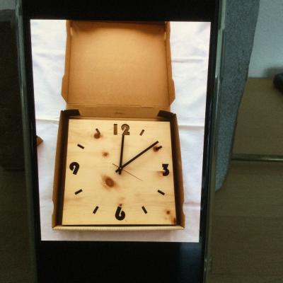 Wanduhr  (Holz) - thumb
