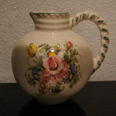 Quadratische Keramikvase / Krug - thumb