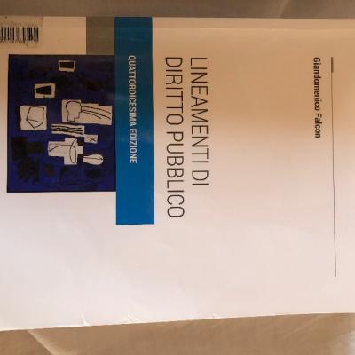 Lineamenti di diritto pubblico-Falcon - thumb
