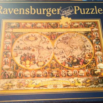 Puzzle antike Weltkarte 9000Teile - thumb
