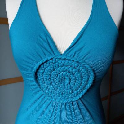 Langes Sommerkleid Gr. S DE 36 / IT 42  - WIE NEU - thumb