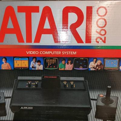 Original Atari 2600 Set, vintage, OVP - thumb