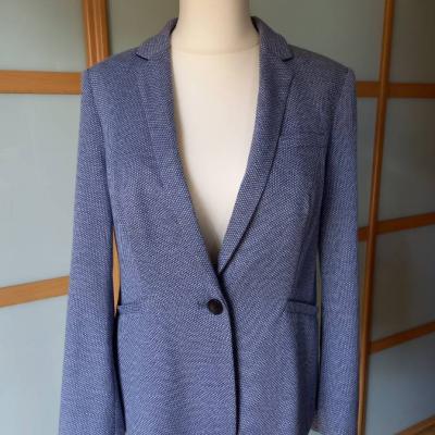 Esprit Sweatshirt-Jacket mit Karomuster Gr DE 42/ ITA 46 WIE NEU - thumb