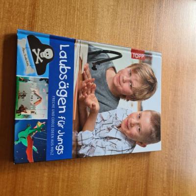 Basteln Buch: Laubsägen für Jungs wie neu nie benutzt - thumb