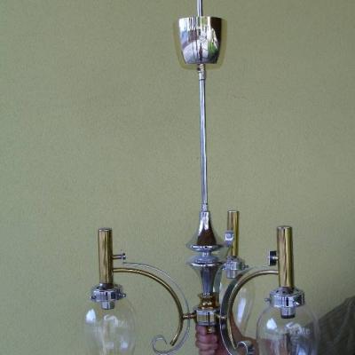 Lampenschirm mit 3 Gläsern zu verkaufen - thumb
