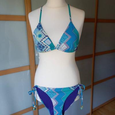 Bikini H&M Türkis 80c (D) 3c (Ita) Hose 36-38 -NEU & UNGETRAGEN - thumb