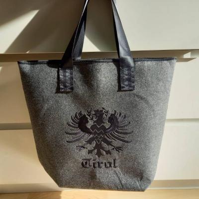 Shopper Filz mit edler Stickerei -NEU- - thumb