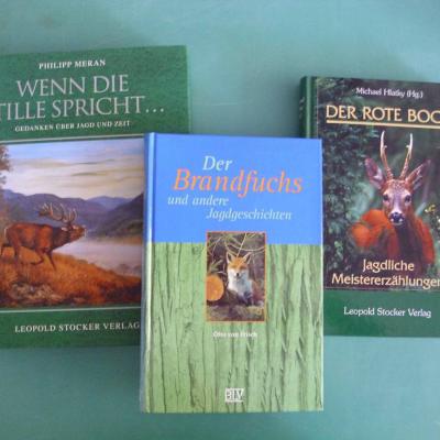 3 Bücher über Jagdgeschichten zu verkaufen - thumb