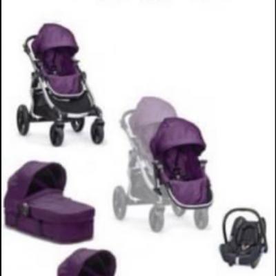 Passeggino completo gemellare o singolo baby jogger - thumb