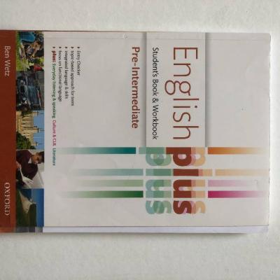 English Plus Pre-Intermediate Student's Book & Workbook - thumb