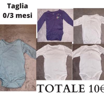 Kinderbekleidung 0/3 monate 10€ - thumb