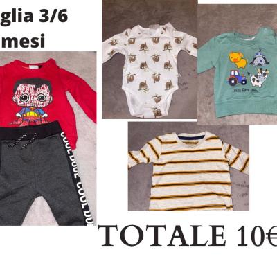 Kinderbekleidung 3/6 monate 10€ - thumb