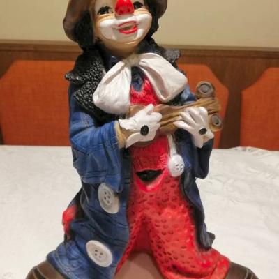 Schöner Clown von Gilde, 32cm Höhe - thumb