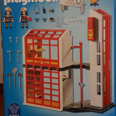 Playmobil Feuerwehrwache - thumb