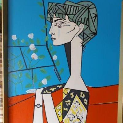 Wunderschöne Picasso Replica mit Rahmen - thumb