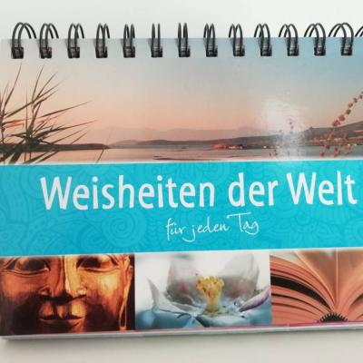 Weisheiten der Welt Aufstellbuch - thumb