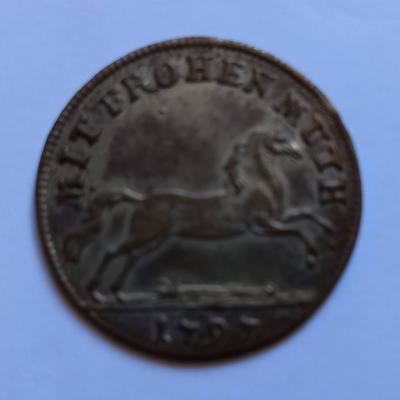 Deutscher Rechenpfennig 1797 - thumb