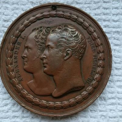 Bronzemedaille Preußen 1818 - thumb