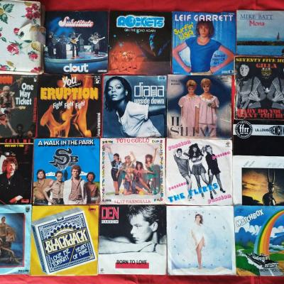 Schallplatten 70er-80er Jahre für Jukebox und Plattenspieler VG+ - thumb