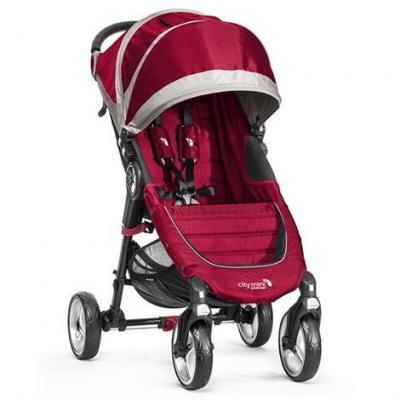 City Mini 4 Rad Buggy mit Liegefunktion Crimson - thumb