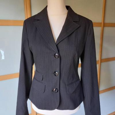 STREET ONE elegantes Jacket gestreift Gr: M (DE38/ IT 44) - WIE NEU - thumb