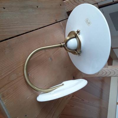 Wandlampe Glas Messing - thumb