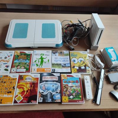 Nintendo Wii mit Spielen abzugeben - thumb