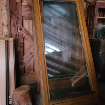 Verkaufe 3 Balkontüren inkl. Blindstock (Südtirol Fenster) - thumb