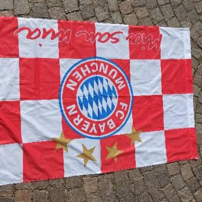 FC Bayern- Schal und Fahne zu verschenken - thumb