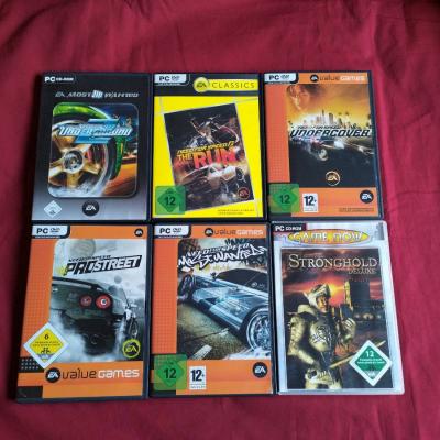 6 Computerspiele, "Need for Speed" und "Stronghold deluxe" - thumb