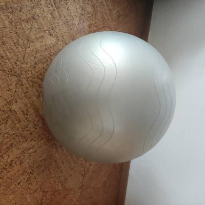 Grauer Gymnastikball/Sitzball - thumb