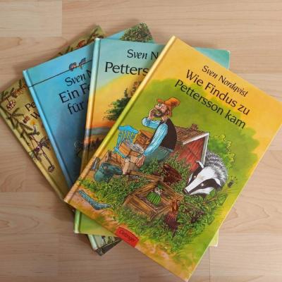 PETTERSON & FINDUS  4 Kinderbücher aus der beliebten Serie - WIE NEU - thumb