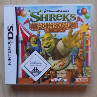 Shrek's Schräge Partyspiel Nintendo DS – WIE NEU - thumb